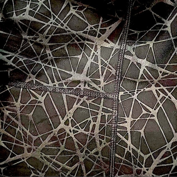 New-spyder Active Performance High Rise Legging SidePockets, Spyder Web Print LG - Picture 5 of 16